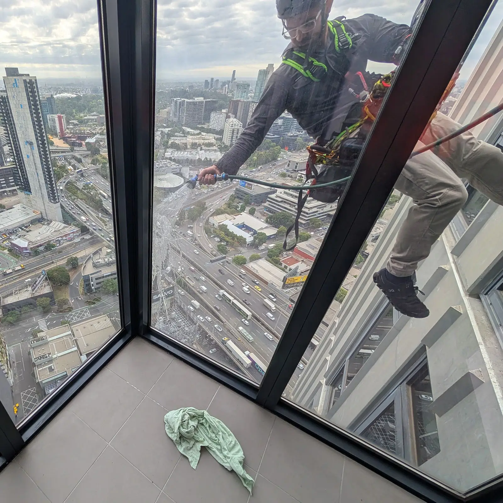 High access and drone inspection work